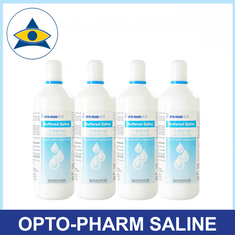 opto pharm buffered saline 2022 4 for 10 for rinsing contact lenses tampines optical 3 bottles pack