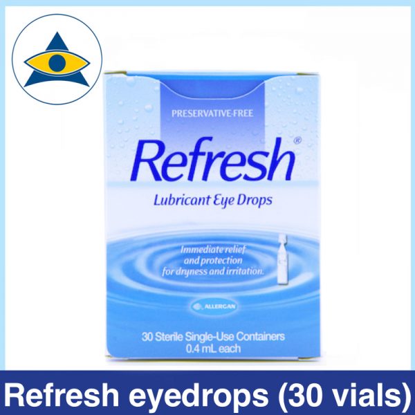 Refresh eyedrops for dry eyes dryness Tampines Admiralty Optical