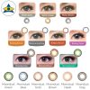 Oculus Freshkon Mosaic colours cosmetic monthly contact lenses Tampines Optical Admiralty Optical on eye 2
