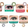 Qoo10 Oculus Freshkon coloursfusion alluring color chart 3 cosmetic monthly contact lenses Tampines Optical Admiralty Optical copy