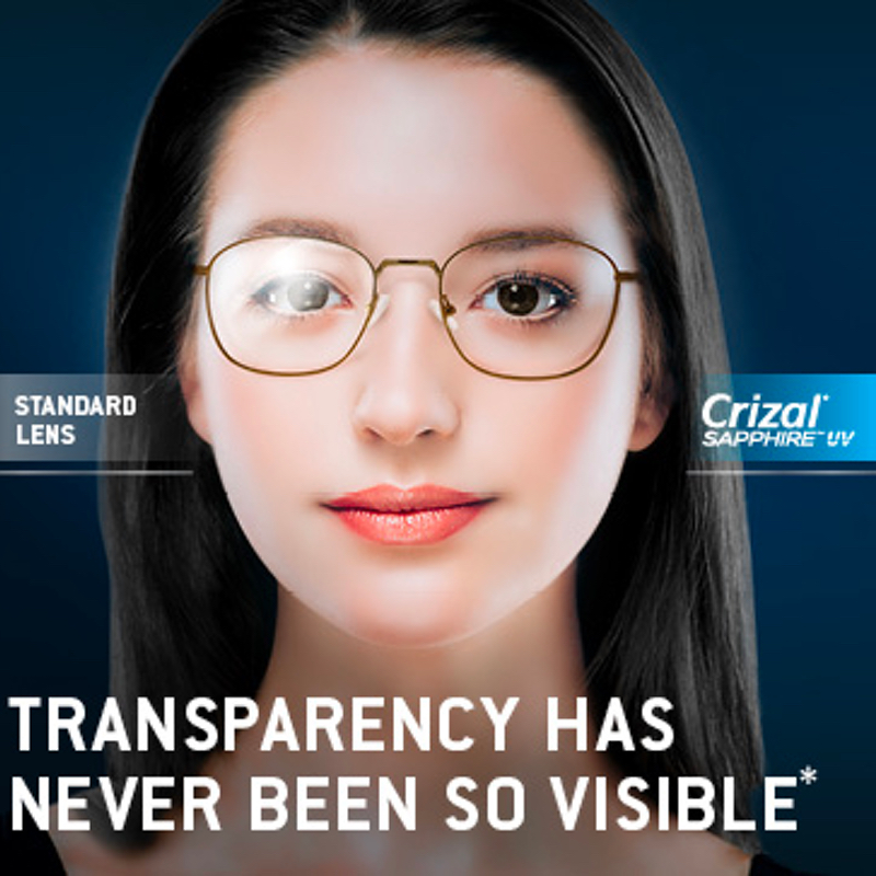 Crizal Sapphire Uv Tampines Optical