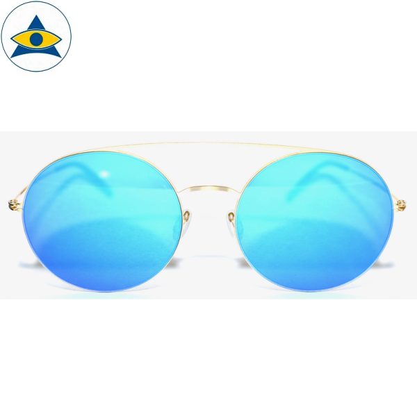 JS-7703 C1 Gold w DarkBlueMirror S57-23 1 Tampines Optical Admiralty Optical