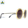 JS-7705 Yellow-Ivory w Brown2 S54-25 2 Tampines Optical Admiralty Optical