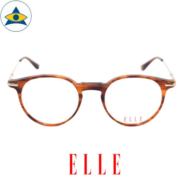 Elle EL 14397 OR Brown-Gold s48-20 Tampines Optical Admiralty Optical 1