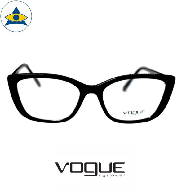 vogue 5217 w44 black s53-17 $228 1 tampines optical admiralty optical