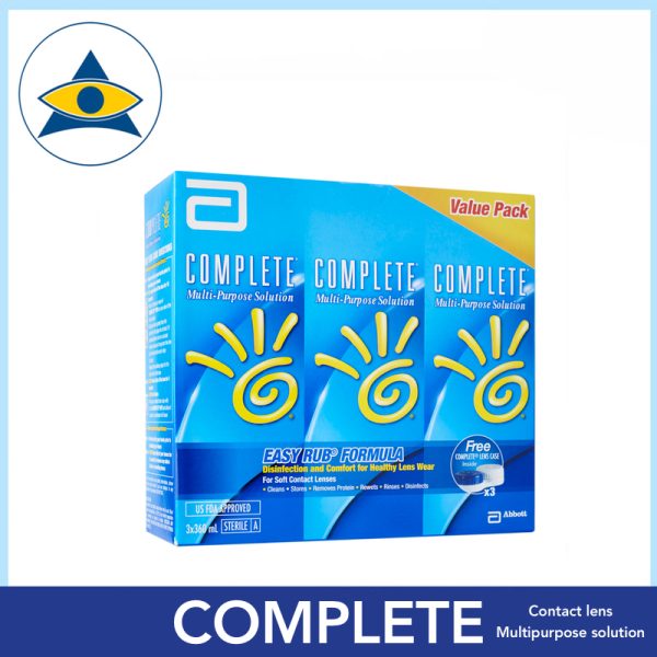 Complete contact lens multipurpose solution Tampines Optical Admiralty Optical