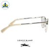 Long Champ 2103 C272 Cream Gold S5316 $258 3 eyewear optical spectacle glasses tampines admiralty optical