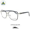 Long Champ 2106 C720 Black Silver S5416 $288 2 eyewear optical spectacle glasses tampines admiralty optical