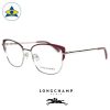 Long Champ 2108 C623 Maroon Gold S5318 $258 2 eyewear optical spectacle glasses tampines admiralty optical