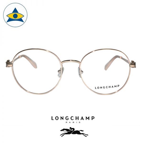 Long Champ 2109 C771 Pink Gold S5119 $258 1 eyewear optical spectacle glasses tampines admiralty optical