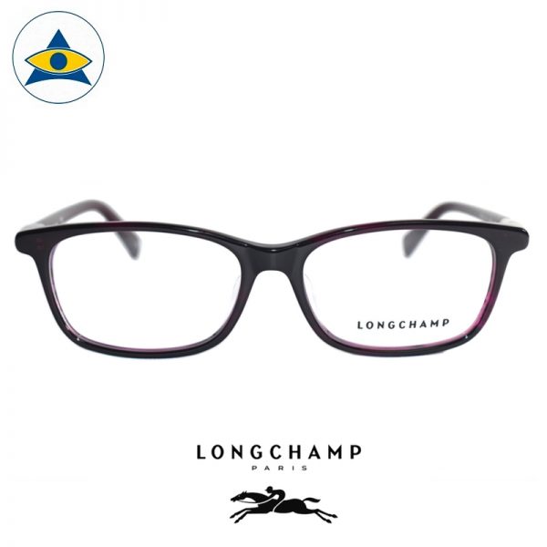 Long Champ 2162 C614 Purple S5315 $218 1 eyewear optical spectacle glasses tampines admiralty optical