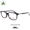 Long Champ 2162 C614 Purple S5315 $218 2 eyewear optical spectacle glasses tampines admiralty optical