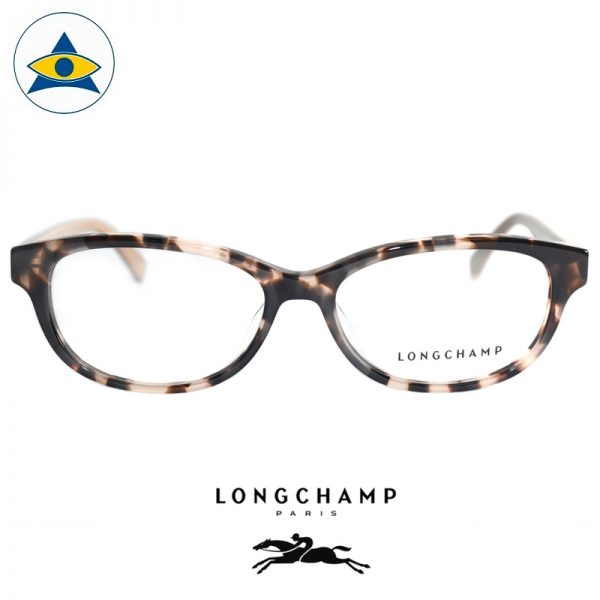 Long Champ 2609A C280 Light turtleshell beige S5315 $238 1 eyewear optical spectacle glasses tampines admiralty optical