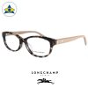 Long Champ 2609A C280 Light turtleshell beige S5315 $238 2 eyewear optical spectacle glasses tampines admiralty optical