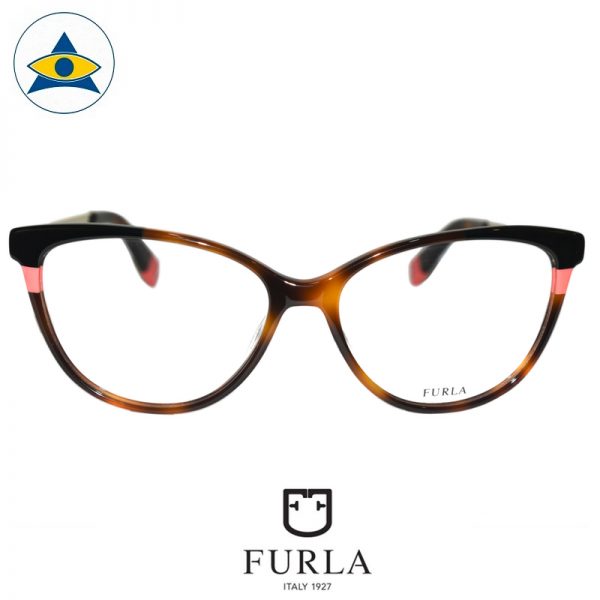 Furla Frida VFU134 0752 Turtleshell-Pink $258 1 eyewear optical spectacle glasses tampines admiralty optical