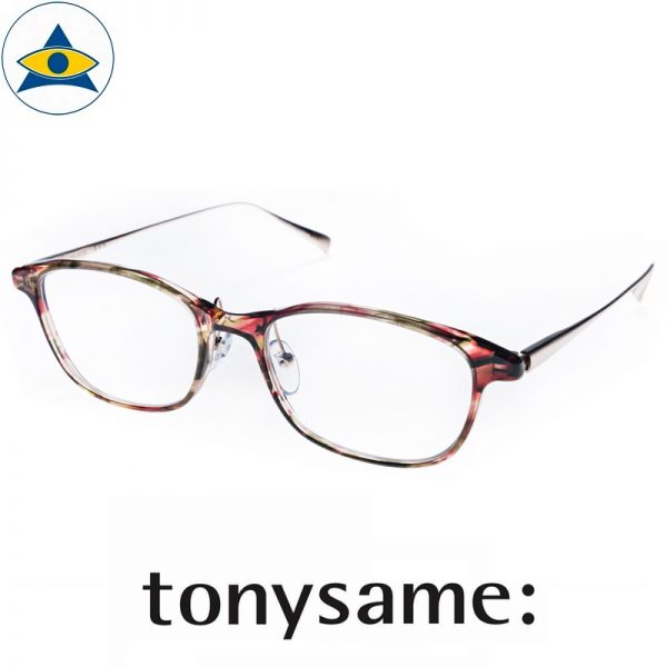 Tonysame eyewear TS 10733 Red Green Gold s5317 $438 2 tampines optical admiralty optical