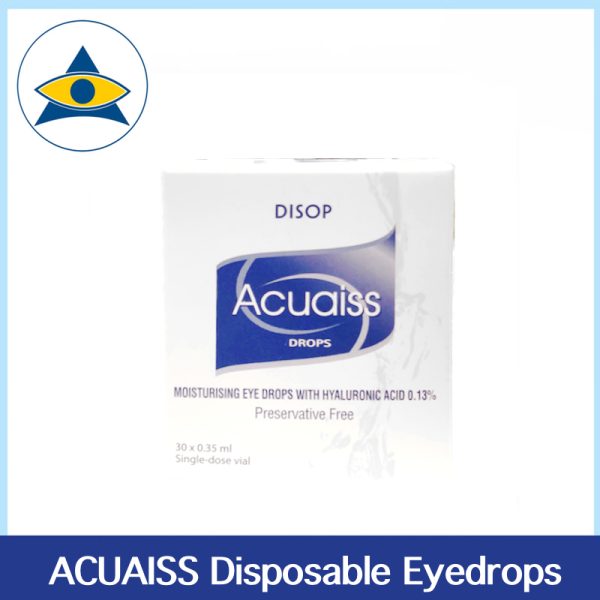 Acuaiss eyedrops dose disposable Tampines Optical Admiralty Optical