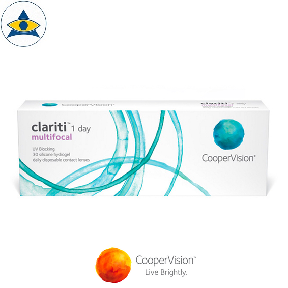 Cooper Vision Clariti 1 day Multifocal progressive multifocal dailies clear contact lenses tampines admiralty optical