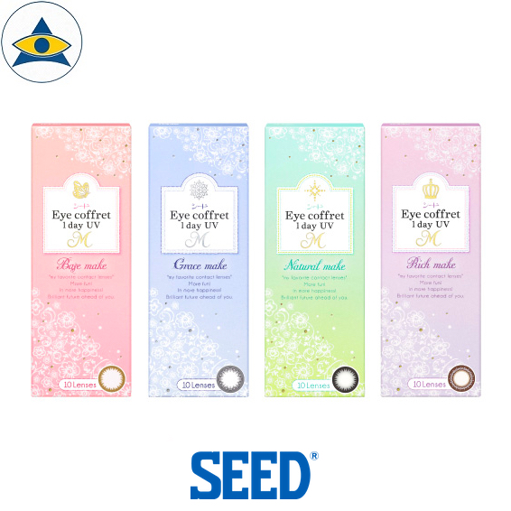 Seed Eye coffret 1 daily cosmetic colour contact lenses tampines admiralty optical