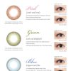 Seed Jill Stuart daily chart cosmetic colour contact lenses tampines admiralty optical