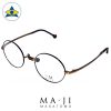 Maji Masatomo Plus M PMJ 003 C1 Brown-Gold s4722 $228 2 eyewear frame tampines admiralty optical