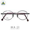 Maji Masatomo Plus M PMJ 026 C6 Maroon Gun s50-21 $218 2 eyewear frame tampines admiralty optical copy