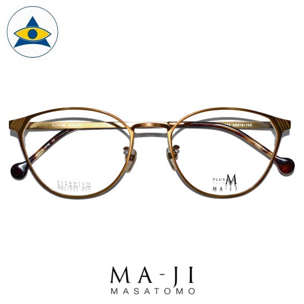 Maji Masatomo Plus M PMJ 030 C1 Antique bronze s5319 $218 1 eyewear frame tampines admiralty optical