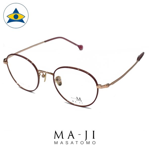 Maji Masatomo Plus M PMJ 034 C2 Red-Gold s4920 $218 1 eyewear frame tampines admiralty optical