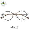 Maji Masatomo Plus M PMJ 039 C1 Black-Gold s50-21 $218 1 eyewear frame tampines admiralty optical
