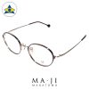 Maji Masatomo Plus M PMJ 041 C2 Purplish Brown-Gold s4920 $218 2 eyewear frame tampines admiralty optical
