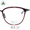 Maji Masatomo Plus M PMJ 060 C3 Maroon-Gun s5019 $308 4 eyewear frame tampines admiralty optical