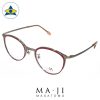 Maji Masatomo Plus M PMJ 505 C4 Raspberry-Gold s4922 $218 2 eyewear frame tampines admiralty optical