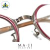 Maji Masatomo Plus M PMJ 505 C4 Raspberry-Gold s4922 $218 3 eyewear frame tampines admiralty optical