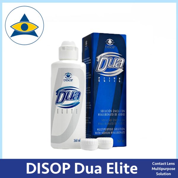 Disop Dua Elite contact lens multipurpose solution Tampines Optical Admiralty Optical