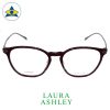 Laura Ashley 16-678B C2 Burgundy-Silver s5117 $188 1 eyewear optical spectacle glasses tampines admiralty optical