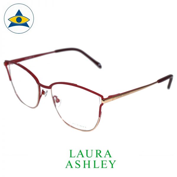 Laura Ashley 17-366 C4D Red-Gold s5218 $188 1 eyewear optical spectacle glasses tampines admiralty optical