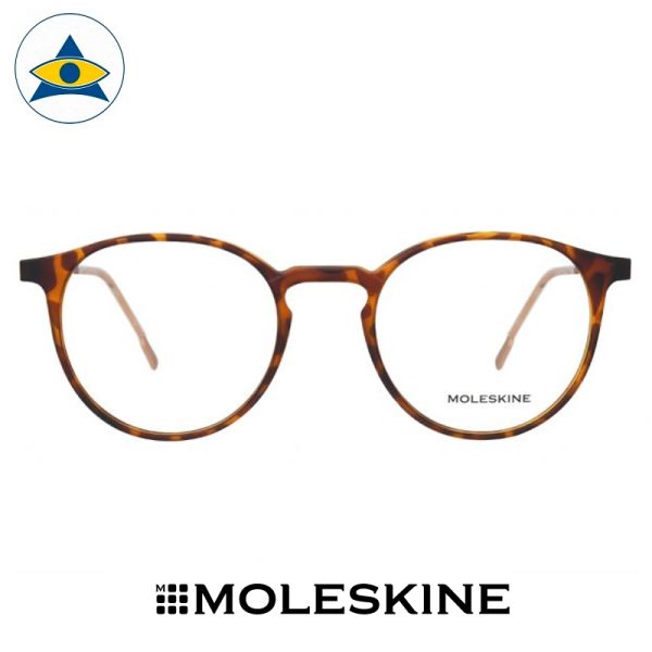 MO3106-31-48-20-148-Soft-Havana-Matt-Rose-Gold-A-Moleskine frames Tampines Optical Admiralty