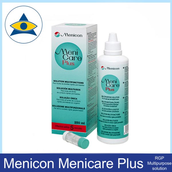 Menicon Menicare Plus RGP multipurpose solution Tampines Admiralty Optical