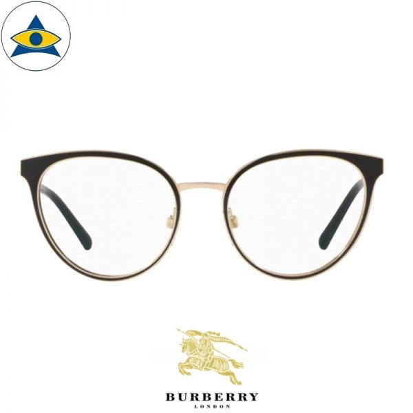 Burberry B 1324 1262 Black-Gold s5219 $368 1 eyewear frame tampines optical admiralty optical