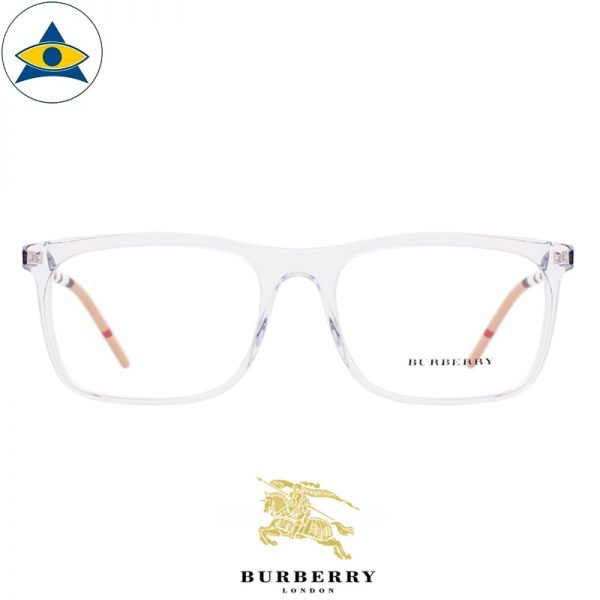 Burberry B 2274F 3025 Transparent-Black s5518 $338 1 eyewear frame tampines optical admiralty optical