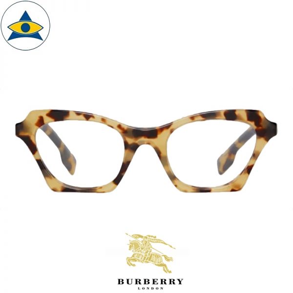 Burberry B 4283F 3278:1W Light Havana s4921 $398 1 eyewear frame tampines optical admiralty optical