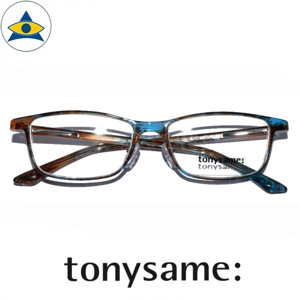 Tonysame eyewear TS 10521 186 Turquoise Havana s5 $488 1 tampines optical admiralty optical