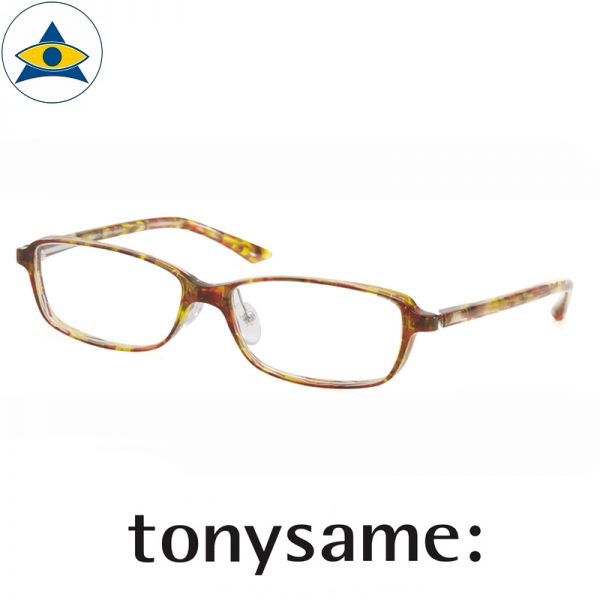 Tonysame eyewear TS 10525 Red Yellow s5 $488 1 tampines optical admiralty optical
