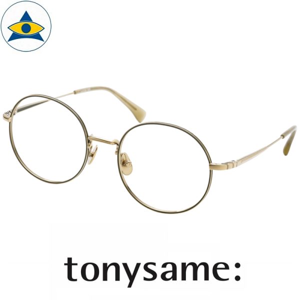 Tonysame eyewear TS 10643 Black Gold s5219 $438 2 tampines optical admiralty optical