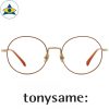 Tonysame eyewear TS 10643 Red Gold s5219 $438 5 tampines optical admiralty optical