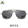 dita SYMETA – TYPE 403 DTS126 Black Iron Yellow Gold with Grey Lens s6216 $ 1 tampines admiralty optical