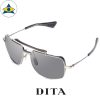 dita SYMETA – TYPE 403 DTS126 Black Iron Yellow Gold with Grey Lens s6216 $ 2 tampines admiralty optical