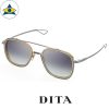 dita SYSTEM-ONE DTS103 BLACK PALLADIUM with Silver LENS s5319 $ 2 tampines admiralty optical