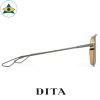 dita SYSTEM-ONE DTS103 BLACK PALLADIUM with Silver LENS s5319 $ 3 tampines admiralty optical