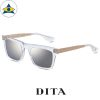 dita TELION Clear-White Gold with Grey Gold Flash Lens s5122 $ 2 tampines admiralty optical